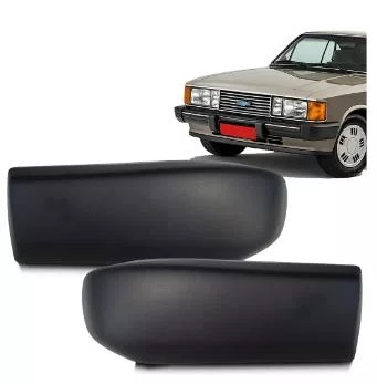 PONTEIRA DE PARACHOQUE DIANTEIRA ESQUERDA OPALA 1985 A 1987 PRETA