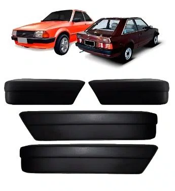 Ponteira do Para-choque Traseiro Lado Direito - Ford Escort XR3 (Ate 1986)