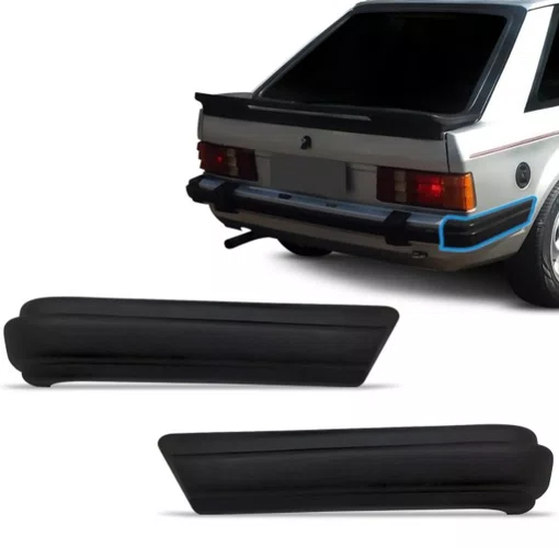Ponteira do Para-choque Traseiro Lado Direito - Ford Escort XR3 (Ate 1986)