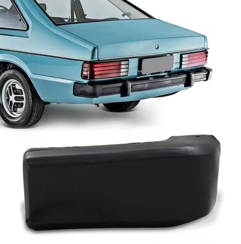 Ponteira do Para-choque Traseiro Lado Esquerdo (Versao Curta) - Ford Corcel II / Del Rey