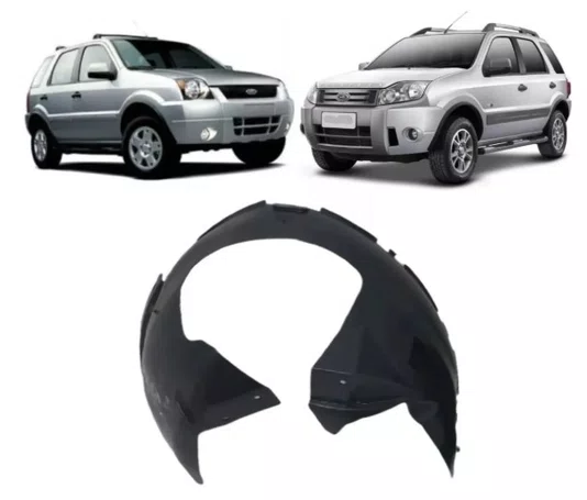 Protetor de Para-lama Dianteiro Lado Direito (Para-barro) - Ford EcoSport (2003 a 2012)