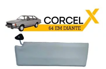 QUEBRA SOL CORCEL LADO ESQUERDO GELO