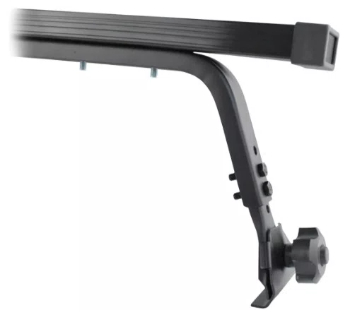 Rack de Teto Universal Longo Curvo  Acabamento Preto