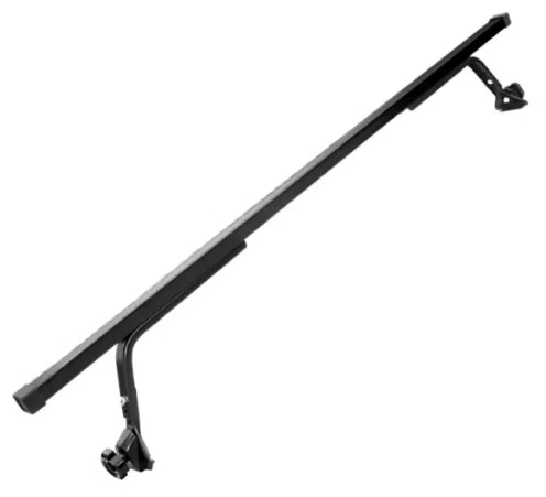 Rack de Teto Universal Longo Curvo  Acabamento Preto