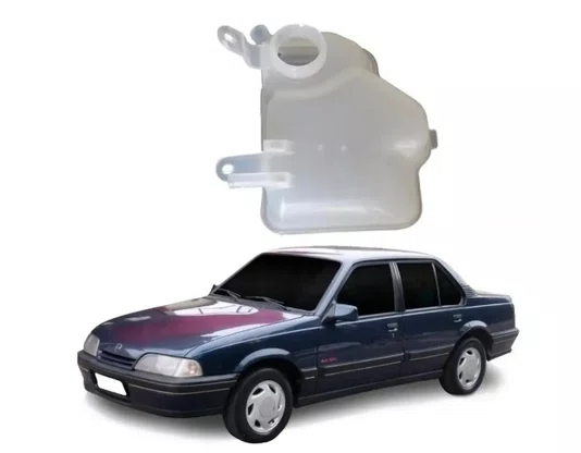 Reservatorio de Agua do Radiador Chevrolet Monza 91/96 - Tubarao (3 Bicos)