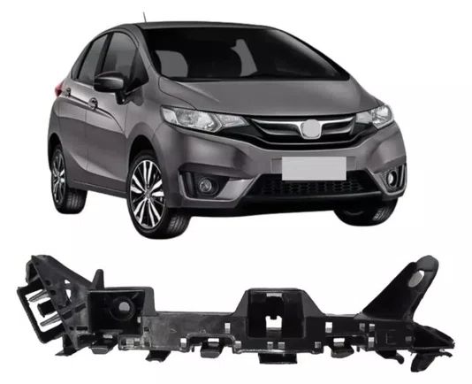 Suporte Guia Lateral do Para-choque Dianteiro | New Honda Fit 2015 a 2021 | Lado Direito