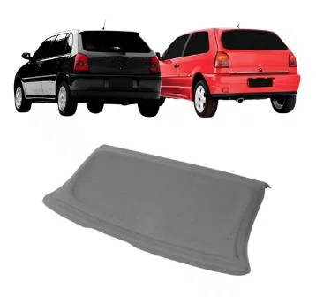 Tampao Traseiro Bagagito do Porta-Malas (Carpete Grafite)  VW Gol G2 / G3