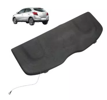 Tampao Traseiro Bagagito do Porta-Malas Chevrolet Onix (2013 a 2017)  Cinza Chumbo