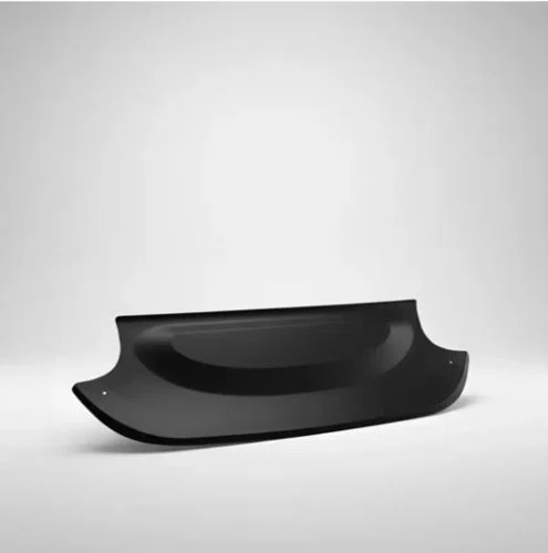 Tampao Traseiro Bagagito do Porta-Malas em Plastico Fiat Palio (1996 a 2002)  Preto