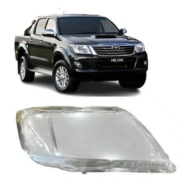 VIDRO DE FAROL HILUX 2012 A 2015 LADO DIREITO