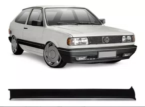 Acabamento Superior da Porta Friso / Pestana Gol Quadrado  Preto  Lado Direito Ate 1994