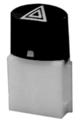 Botao Interruptor do Pisca-Alerta  Fiat Uno G2 / Grand Siena / Fiorino (2013 em diante)