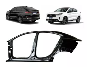 Retalho da Porta Fiat Fastback - Lado Esquerdo (Motorista) - Genuina Fiat Nova