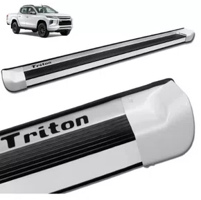 Estribo Lateral Branco - Mitsubishi L200 Triton (2018 a 2023)