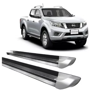 Estribo Lateral Class Prata - Nissan Frontier CD (2017 a 2026)
