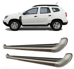 Estribo Lateral Prata Etoi - Renault Duster (2021 a 2026)