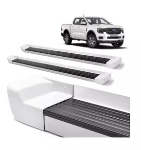 ESTRIBO RANGER 2024 A 2026 DUPLA BRANCO ARTICO