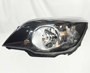 Farol Chevrolet Agile / Montana Máscara Negra Lado Esquerdo 2010 até 2013
