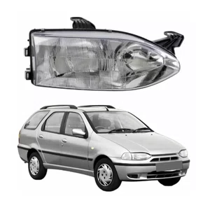 Farol Fiat Palio ano 1999 ate 2000 biparabolico Lado Direito
