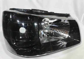 Farol Fiat Uno 2004 ate 2013 Mascara Negra Lado Direito