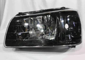 Farol Fiat Uno 2004 ate 2013 Mascara Negra Lado Esquerdo