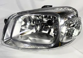 Farol Fiat Uno G2 - 2009 ate 2014  Cromado Lado Esquerdo