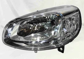 Farol Fiat Uno G2 Cromado Lado Esquerdo 2015 Ate 2021