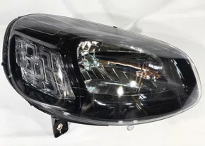 Farol Fiat Uno G2 Mascara Negra Lado Direito 2015 Ate 2021
