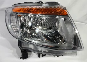 Farol Ford Ranger 2013 ate 2016 Cromado Manual Lado Direito