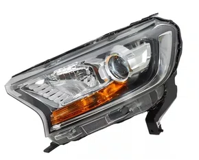 Farol Ford Ranger 2017 ate 2023 Pisca Ambar com Projetor Manual Lado Esquerdo