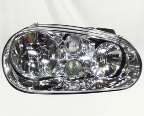 Farol Golf Lado Direito Com Auxiliar Sem Projetor 1998 ate 2006