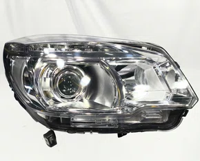 Farol Principal C/ Projetor Chevrolet S10 Mascara Cromada  Lado Direito 2012 ate 2016