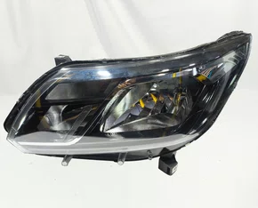 Farol Principal Chevrolet S10 Mascara Negra / Friso Cromado Lado Esquerdo 2017 ate 2025