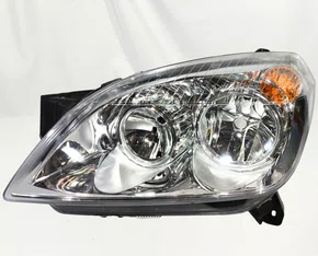 Farol Principal Chevrolet Vectra Máscara Cromada Lado Esquerdo 2006 até 2009