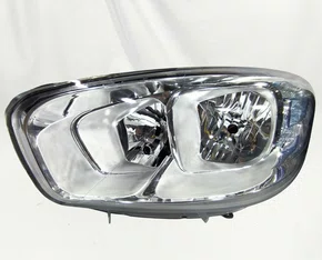 Farol Principal Fiat Grand Siena Mascara Cromada Lado Esquerdo 2012 ate 2021