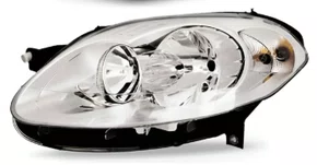 Farol Principal Fiat Palio Mascara Duplo Cromado Lado Esquerdo de 2012 ate 2017