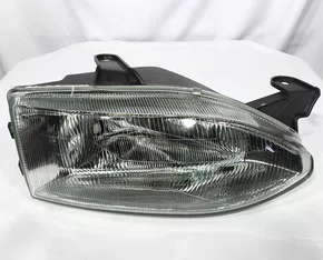 Farol Principal Fiat Palio / Siena / Strada Máscara Cromada Lado Direito de 1996 até 1998