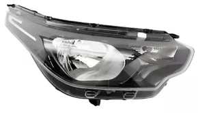 Farol Principal Fiat Strada Mascara Negra / Sem Led Lado Direito de 2020 ate 2025