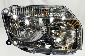 Farol Renault Duster Cromado Lado Direito 2012 Ate 2015