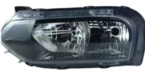 Farol Renault Kwid 2022 Ate 2025 Mascara Negra Lado Esquerdo Inferior