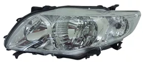 Farol Toyota Corolla 2008 até 2011 Foco Duplo Mascara Cromada Lado Esquerdo/motorista