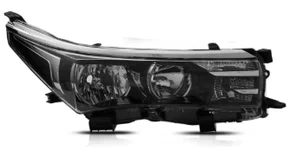 Farol Toyota Corolla Mascara negra 2015 ate 2017 Lado Direito Sem Led