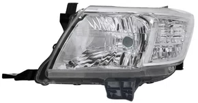Farol Toyota Hilux 2012 até 2015 Lado esquerdo Cromado