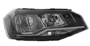 Farol VolksWagen Polo com Friso Cromado para 04 Lampada Lado Esquerdo 2018 ate 2022.