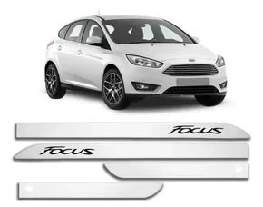 Friso Lateral Personalizado Branco Artico - Ford Focus Fastback e Hatch (2016 a 2019)