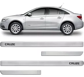 Friso Lateral Personalizado Prata - Chevrolet Cruze (Sedan e Sport6)