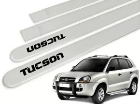 Friso Lateral Personalizado Prata - Hyundai Tucson