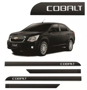 Friso Lateral Personalizado Preto - Chevrolet Cobalt