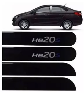 Friso Lateral Personalizado Preto - Hyundai HB20S (Sedan)