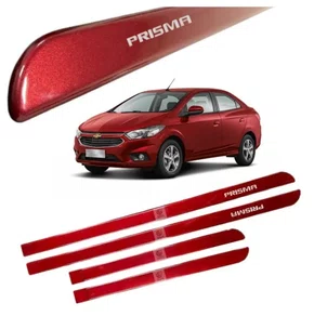 Friso Lateral Personalizado Vermelho Carmim - Chevrolet Prisma